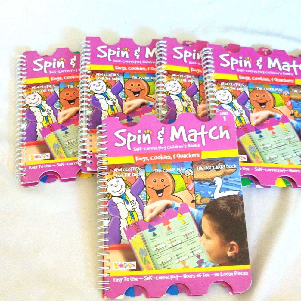 SPIN AND MATCH CHILDRENS BOOK